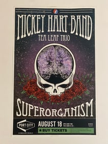 Mickey Hart Band 2011 Concert Poster