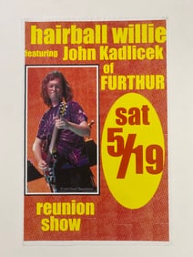 Hairball Willie 2011 Reunion Concert Poster