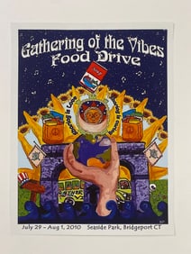 Gathering of The Vibes 2010 Food Drive Poster