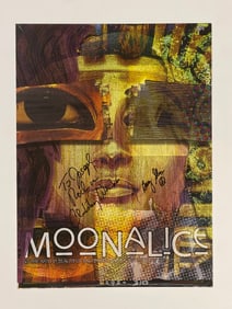 Moon Alice Autographed 2010 Concert Poster