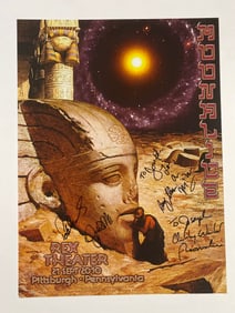 Moon Alice Autographed 2010 Concert Poster