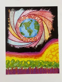 Bob Weir Phil Lesh Allman Brothers 2012 All Good Concert Poster Signed