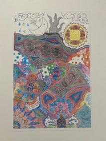 2012 Grateful Dead Further Tour Fan Art  Poster