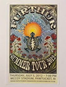 Further Summer Tour 2012 Concert Poster