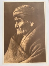 Edward S Curtis Native American Photograph of Old Native American Women