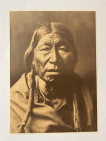 Edward S Curtis Native American Photograph "Cheyenne Type"