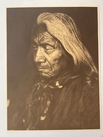 Edward S Curtis Native American Photograph "Red Cloud Ogalala
