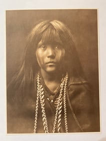 Edward S Curtis Native American Photograph "Mosa Mohave"