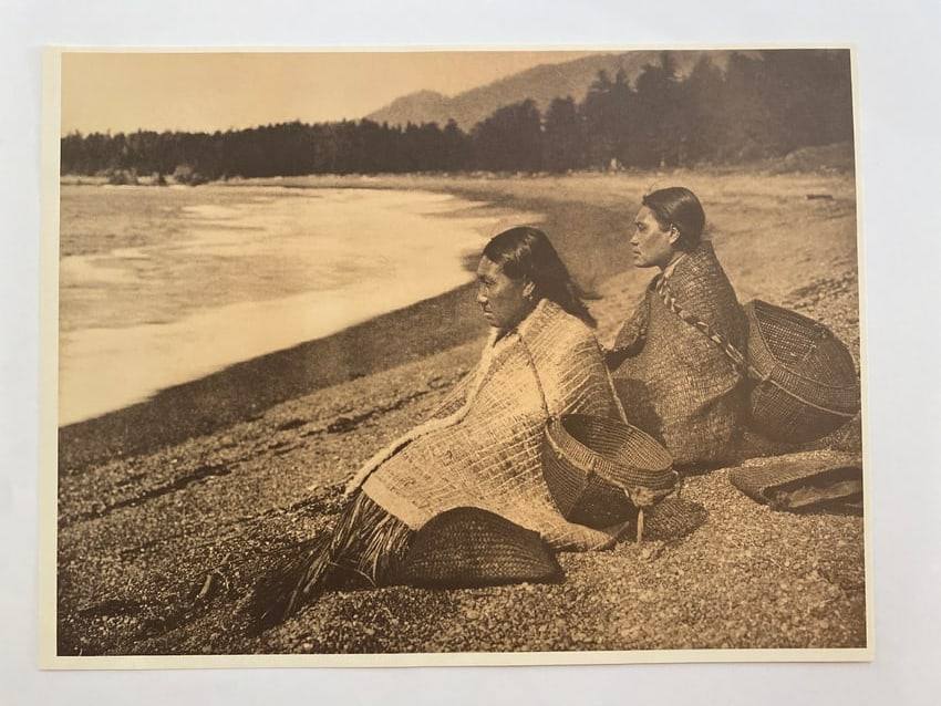 Edward S Curtis Native American Photograph " The Shores at Nootka" (1 of 2)