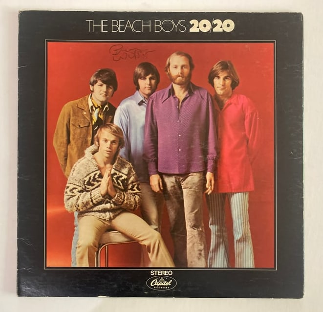 Brian Wilson Signed Beach Boys Record Album (1 of 3)