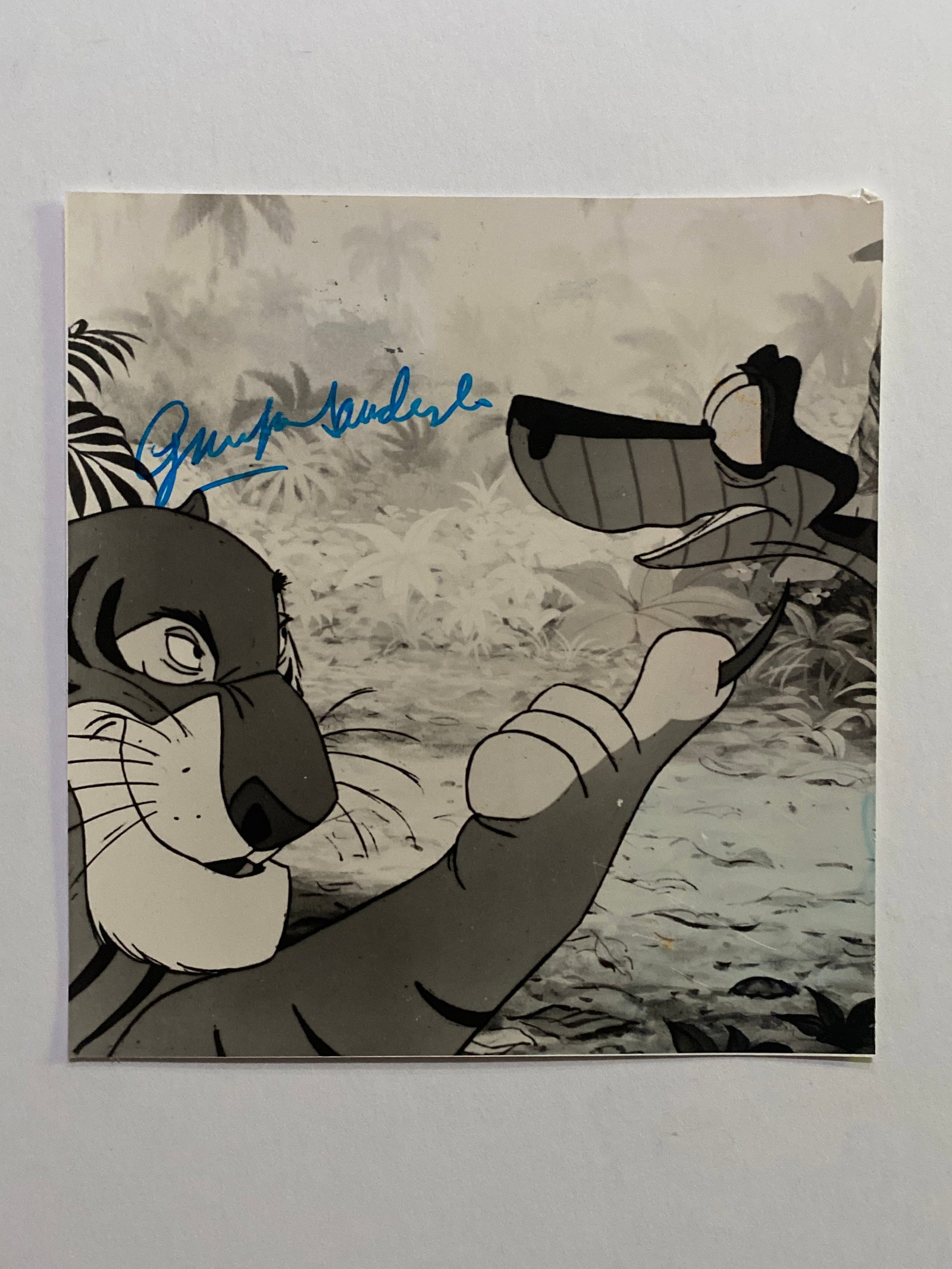 George Sanders Autographed Jungle Book Photo (1 of 2)