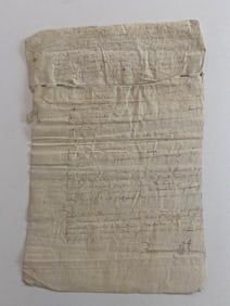17th Century French Vellum