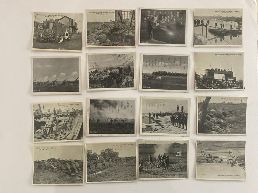 World War 2 Original Japanese Soldier Photo Cards (16) (1 of 5)
