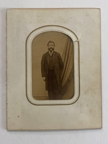 Civil War Era CDV Photo of Massachusetts Politician