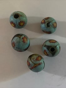 Antique Venetian Millefiori Glass Beads
