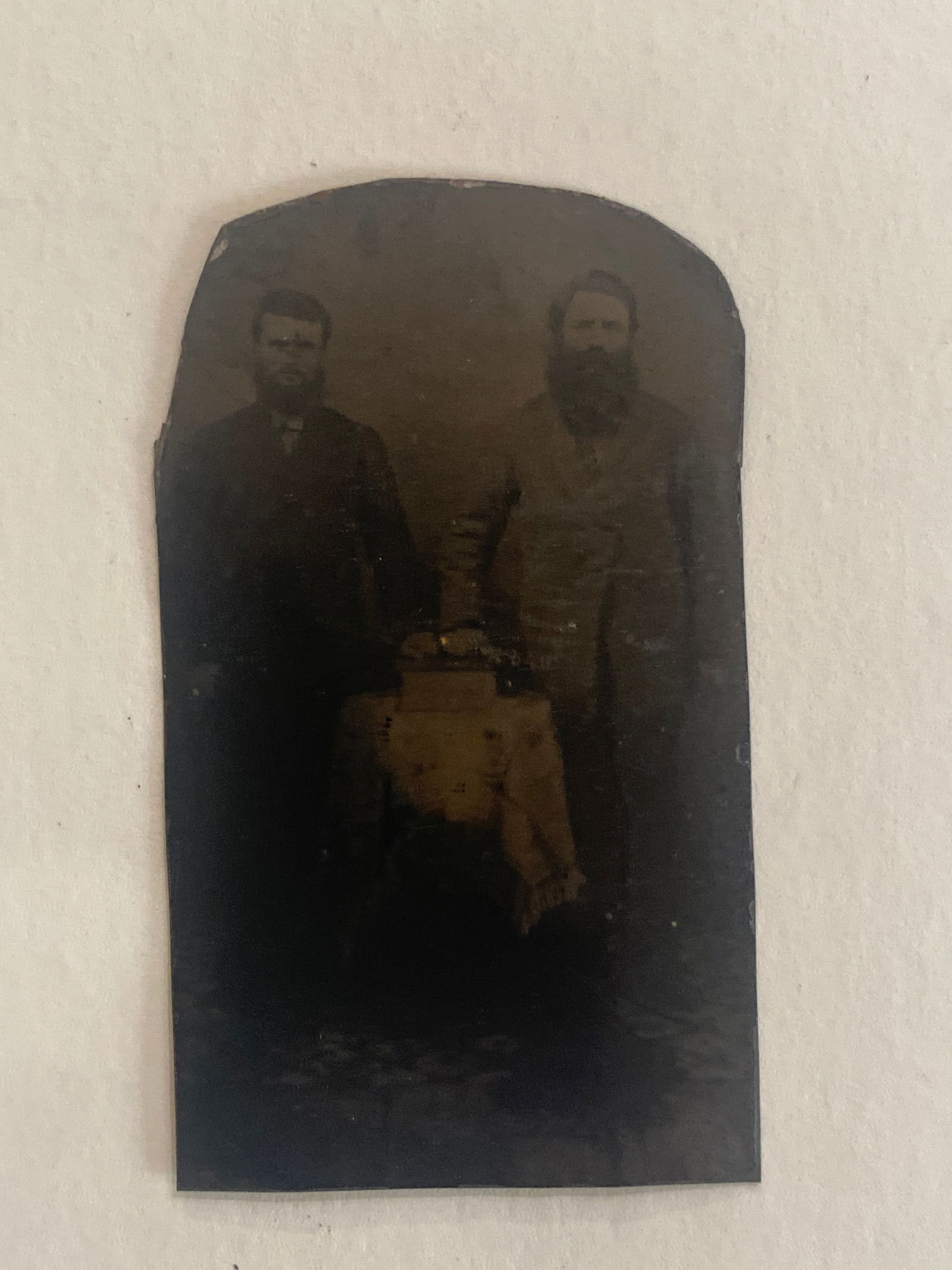 Civil War confederate soldiers tin type photo (1 of 2)