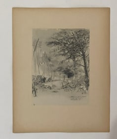 World War 2 German Army Water Color Print