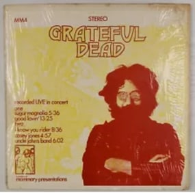 Grateful Dead Rare Sugar Magnolia Original 1st Pressing Record Album