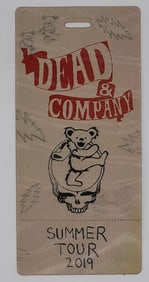 Grateful Dead and Company 2019 Concert Backstage Pass