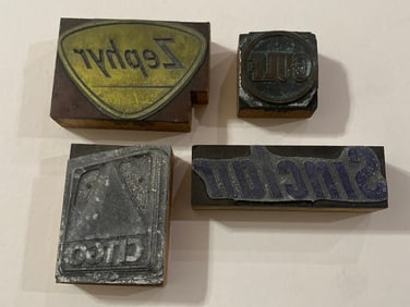 Vintage Automotive Gas Station Advertising Stationary embossing Stamp