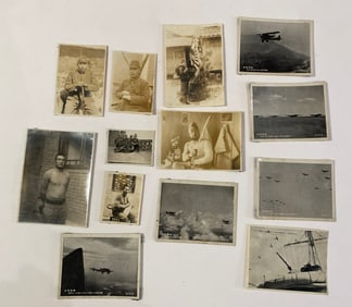 World War 2 Original Japanese Air Force Kamikaze Photo Card