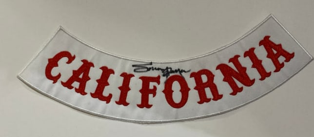 Sonny Barger Autographed Hells Angel California Vest Patch