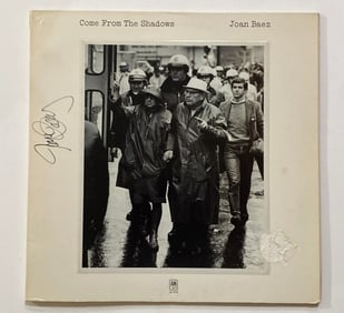 Joan Baez Autographed Record Album