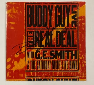 Buddy Guy Autographed CD Cover