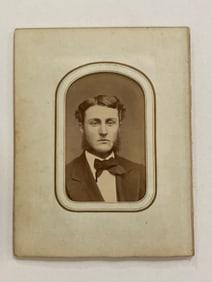 Civil War Era CDV Photo of Massachusetts Man