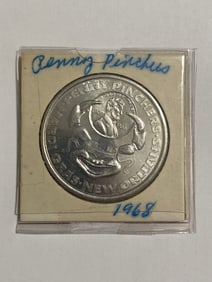 1968 Mardi Gras Penny Pinchers Token