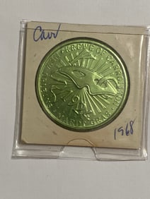 1968 Mardis Gras Car token
