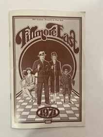 BB King Moby Grape Johnny Winter 1970 Filmore East Program