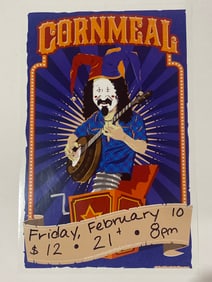 Cornmeal Banjo Festival Concert Poster 17x11