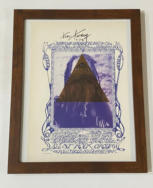 Timothy Leary Autographed Avalon Ballroom Poster (1 of 1)