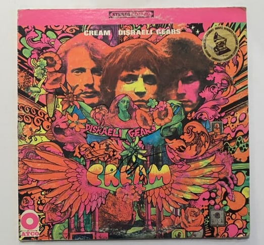 Eric Clapton Autographed Cream Record Album (1 of 2)