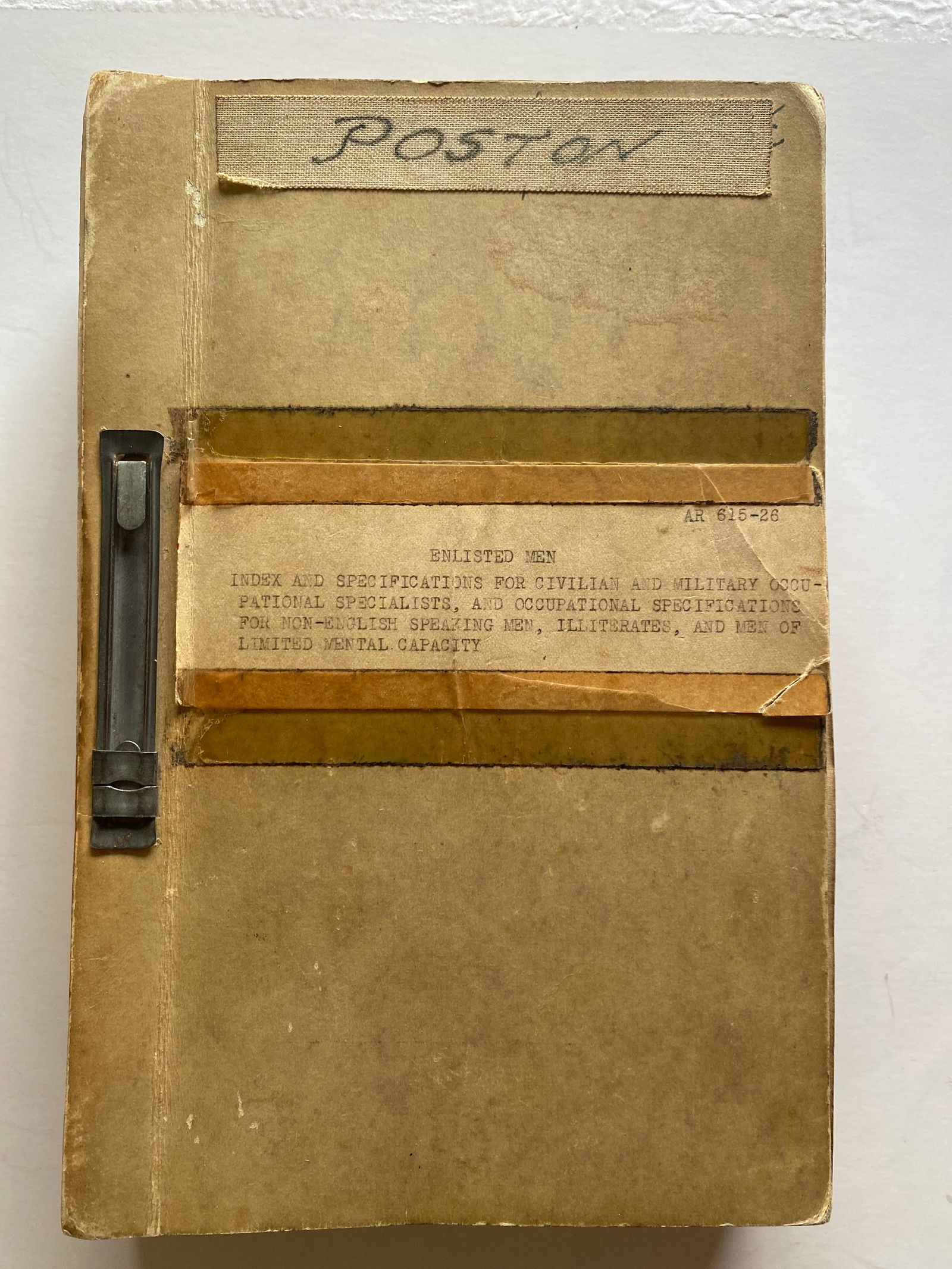 WW2 US Army German Military Occupation Handbook (1 of 2)