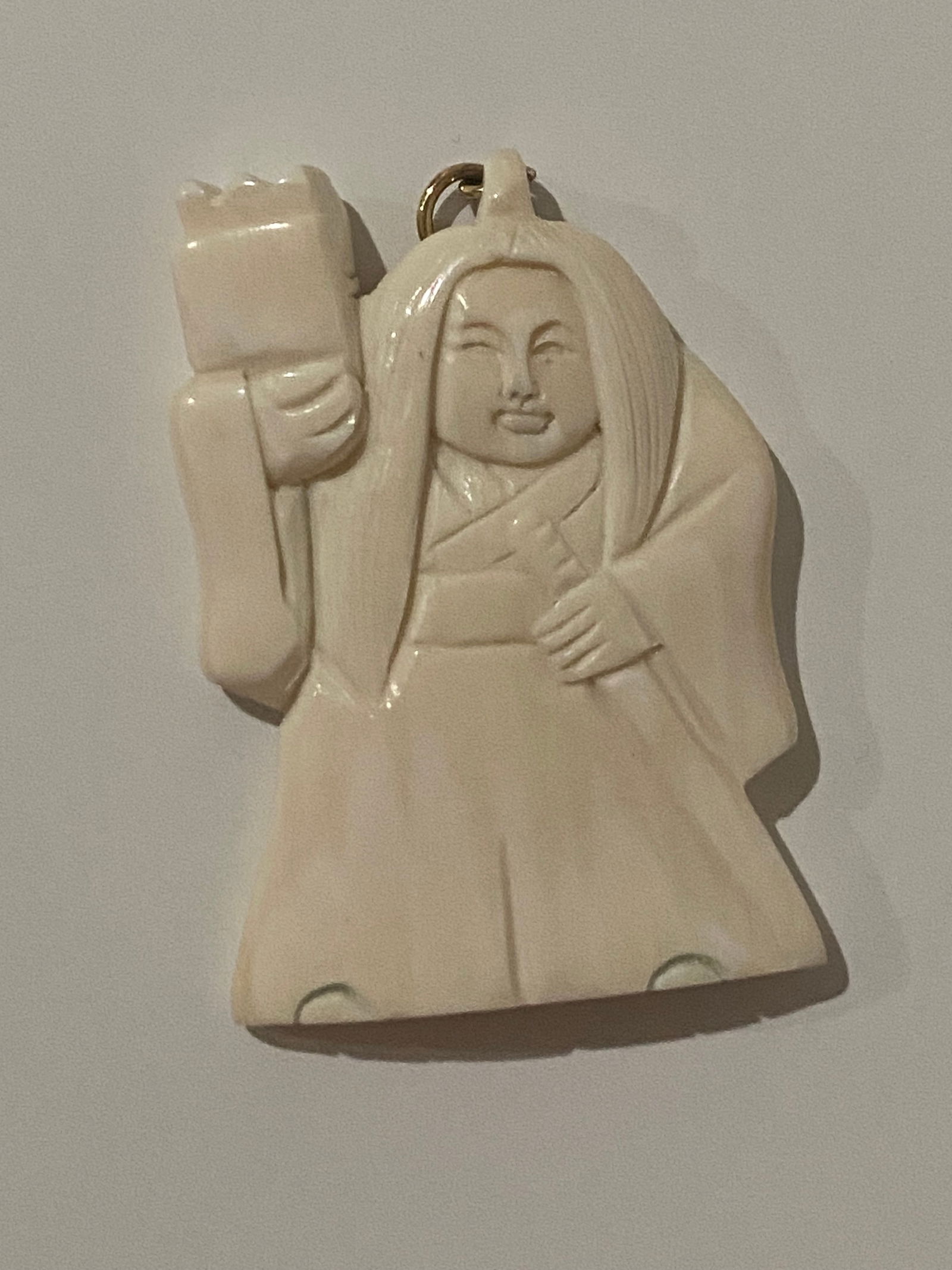 Antique Japanese Netsuke Statue (1 of 2)
