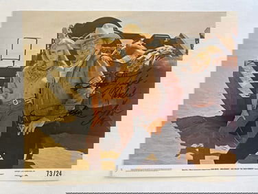 John Wayne Autographed Photo