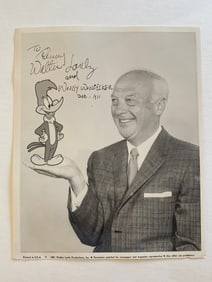 Walter Lantz Autographed Woody Woodpecker Photo