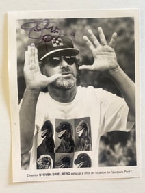 Steven Spielberg Autographed Photo