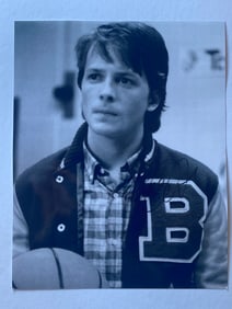 Michael J Fox Autographed Teen Wolf Movie Photo