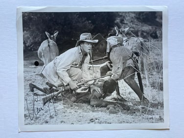 Van Heflin Autographed Photo