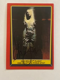 Harrison Ford Autographed Star Wars Card