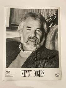 Kenny Rogers Autographed Photo