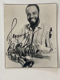 Grover Washington Jr Autographed Photo