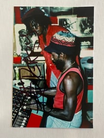 Lee Scratch Perry Autographed Photo