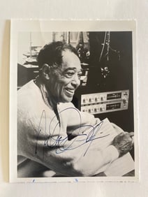 Duke Ellington Autographed Photo
