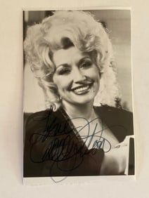 Dolly Parton Autographed Photo
