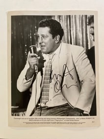 Robert Deniro Autographed Raging Bull Photo