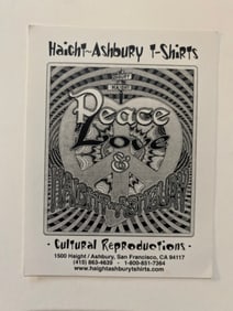 Haight Ashberry Cultural Reproductions Flyer